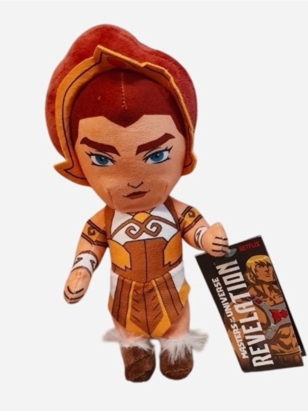 Masters of the Universe Revelation Teela Plush Toy - Orange and Brown